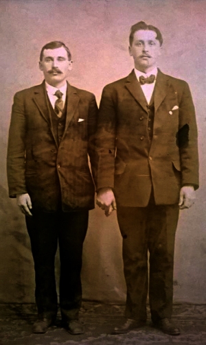 Pietro Zambotti and Leon Genetti